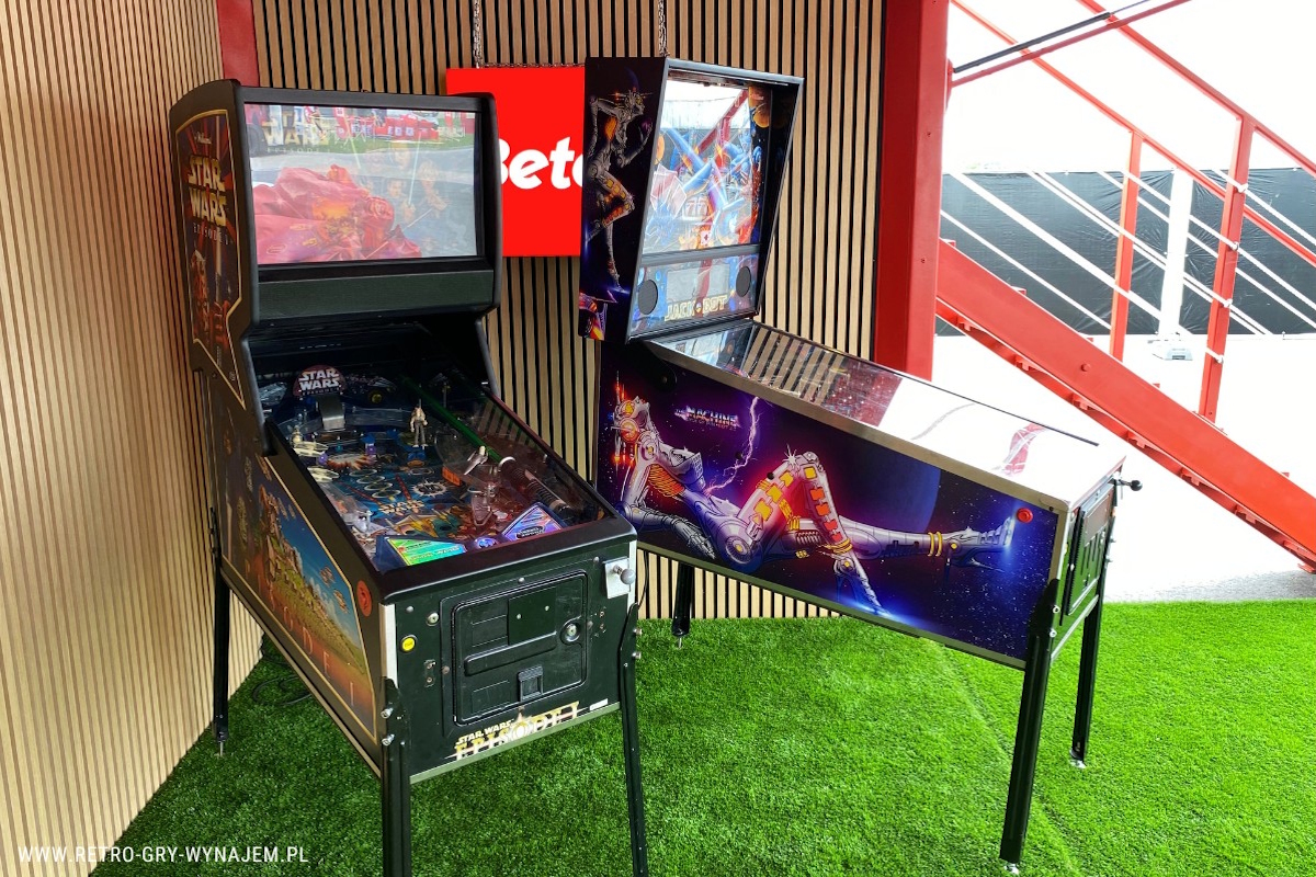 FLIPPERY RETRO na wynajem na imprezy Wrocław, Poznań, Zielona Góra