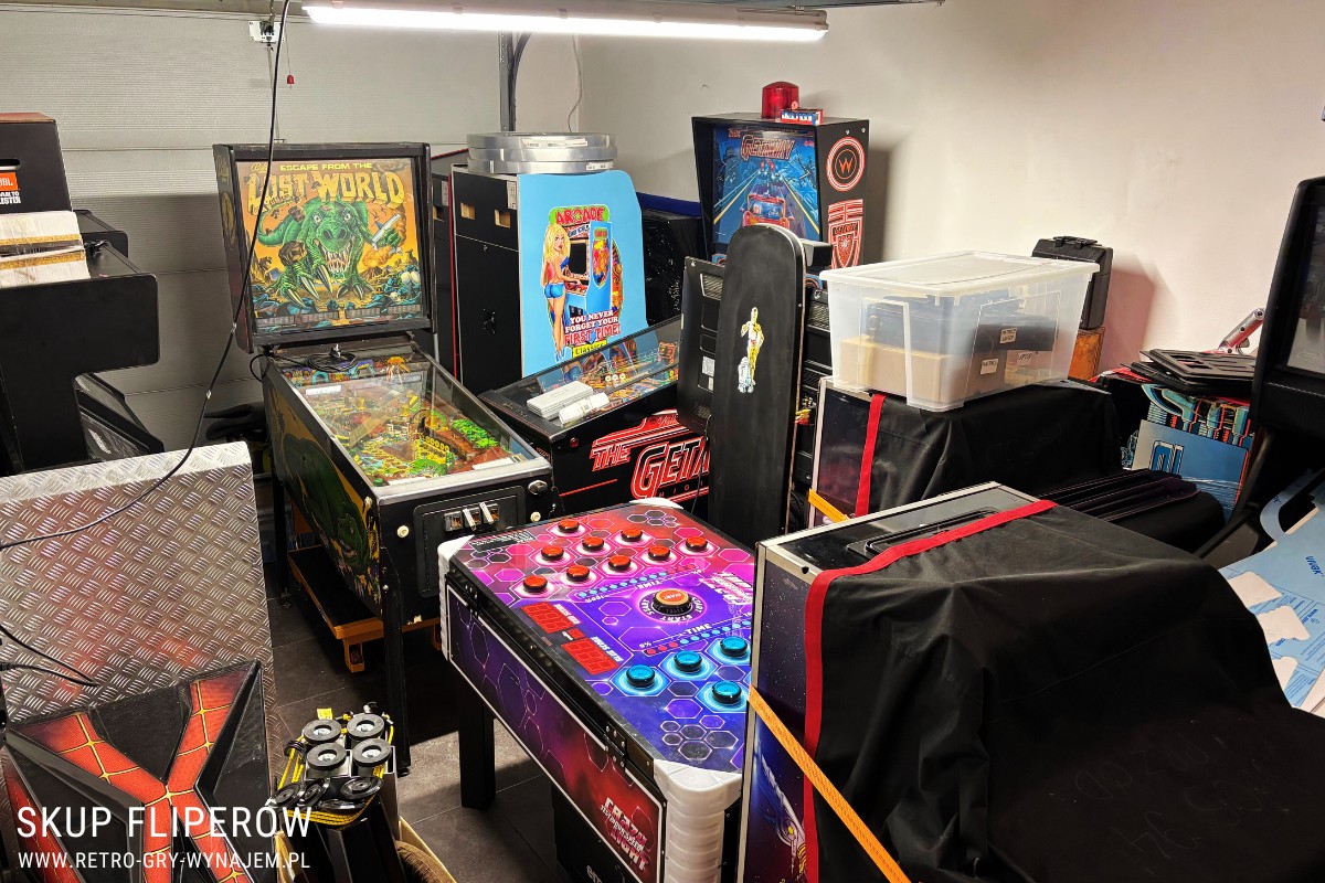 skup fliperów retro